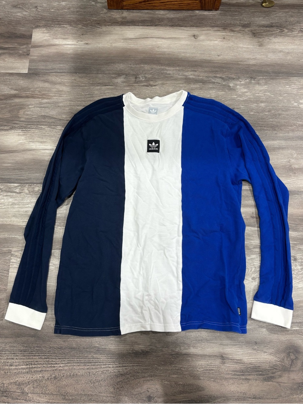 adidas Men’s Colorblock Long Sleeve Shirt